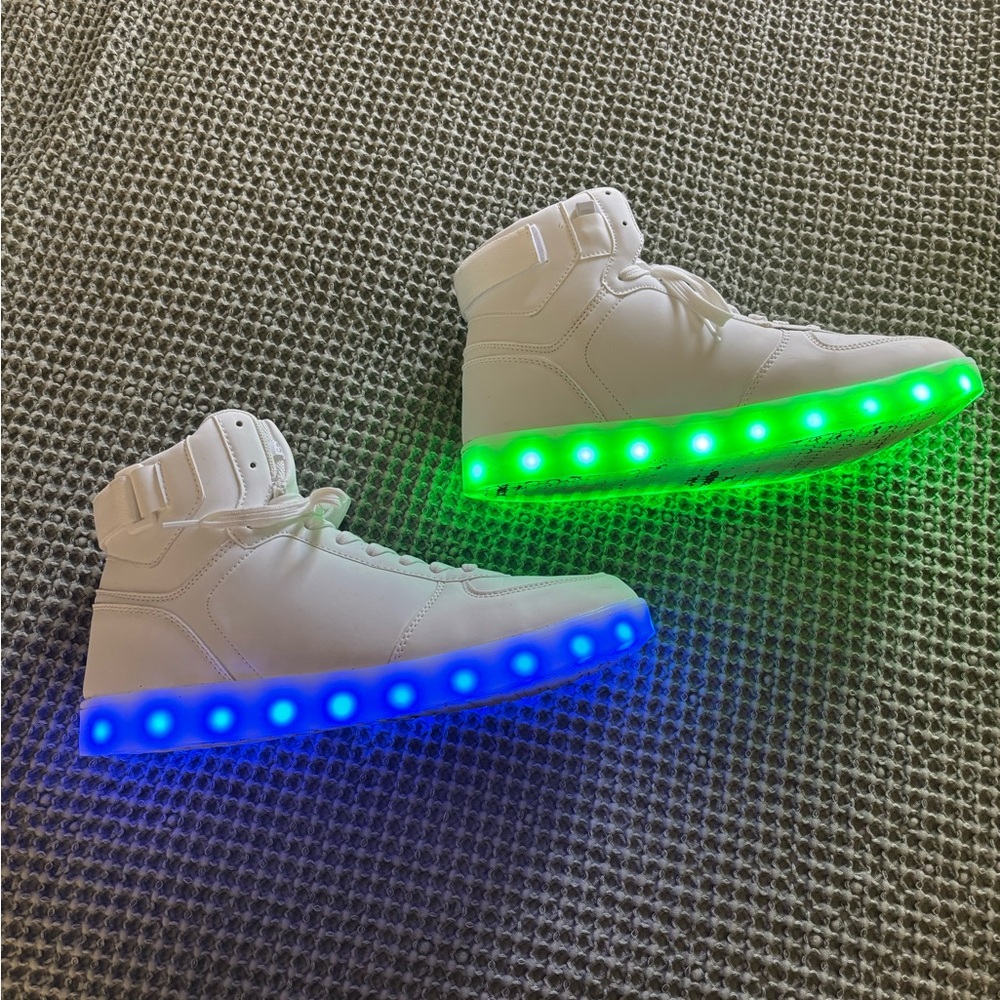 LED Light-Up High Top Sneakers